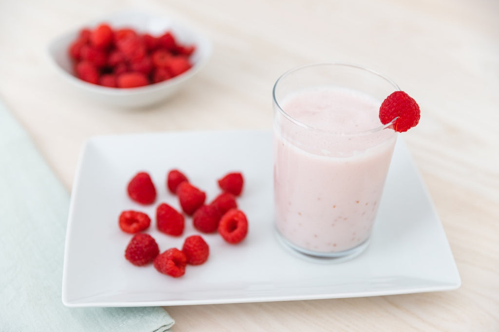 Raspberry milkshake recipe