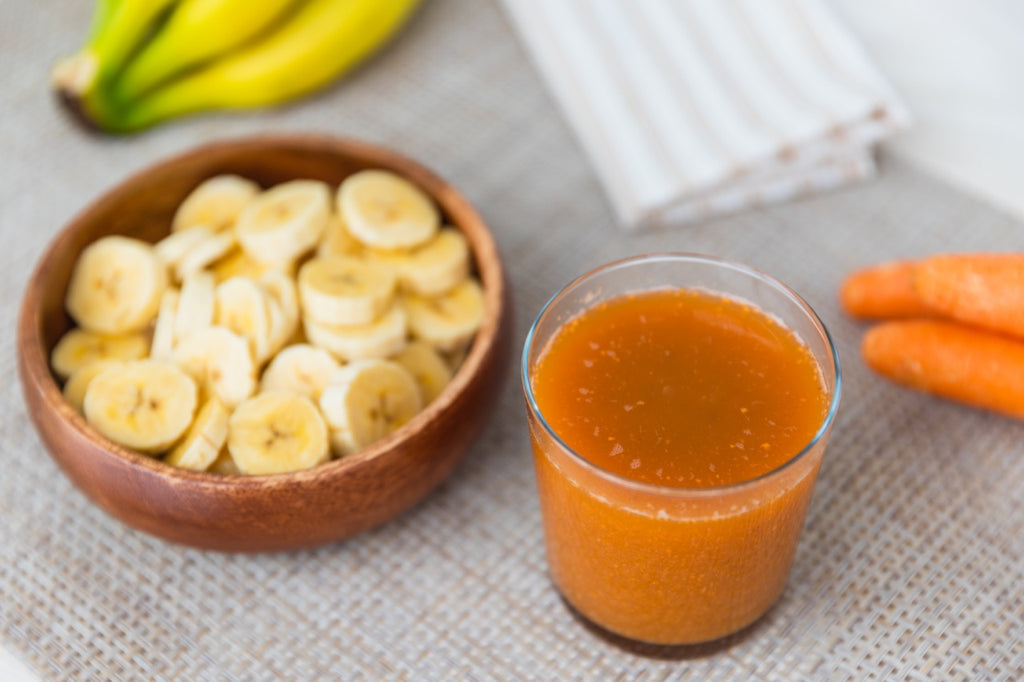 Persimmon, carrot and banana Smoothie