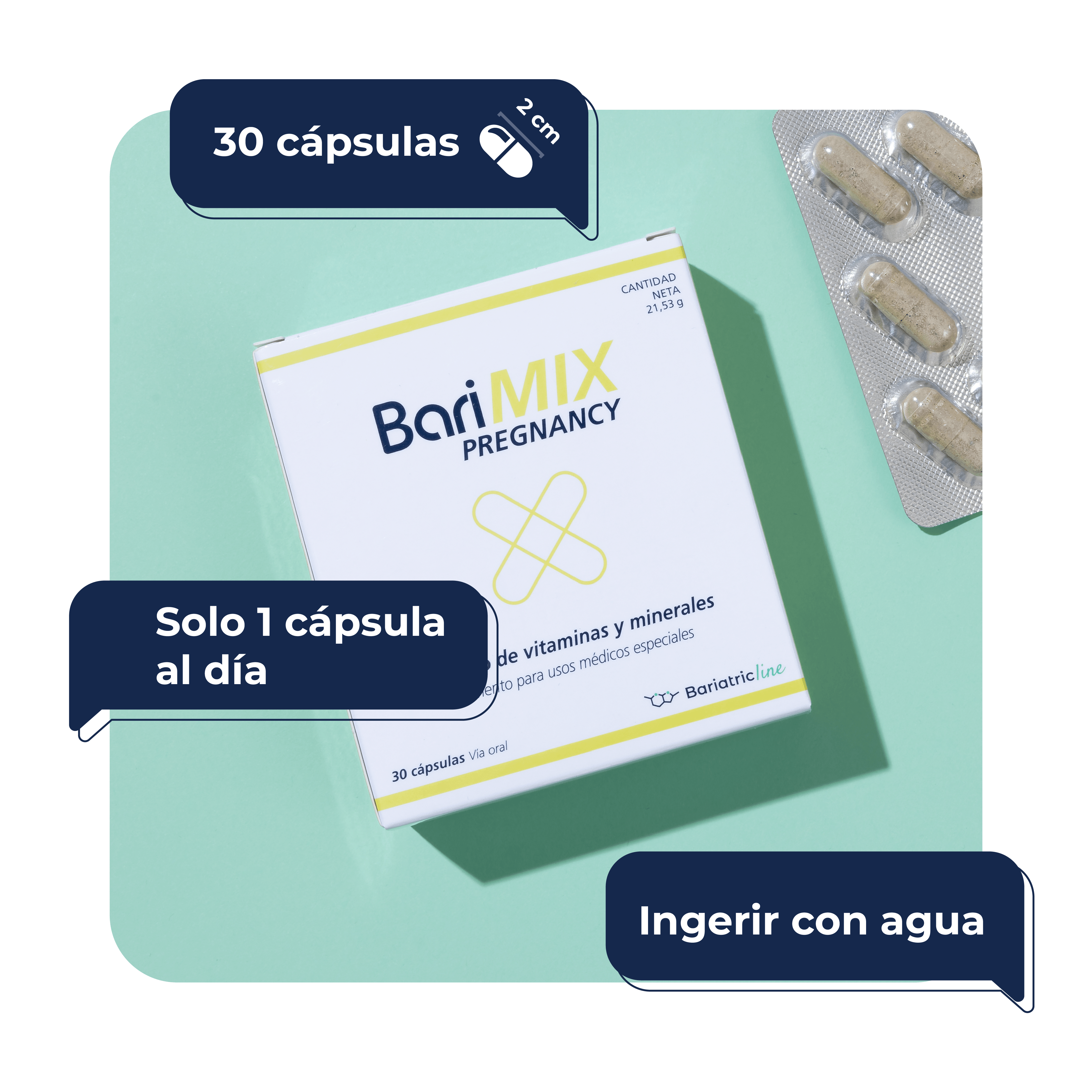 BARIMIX PREGNANCY : 30 CAPSULES