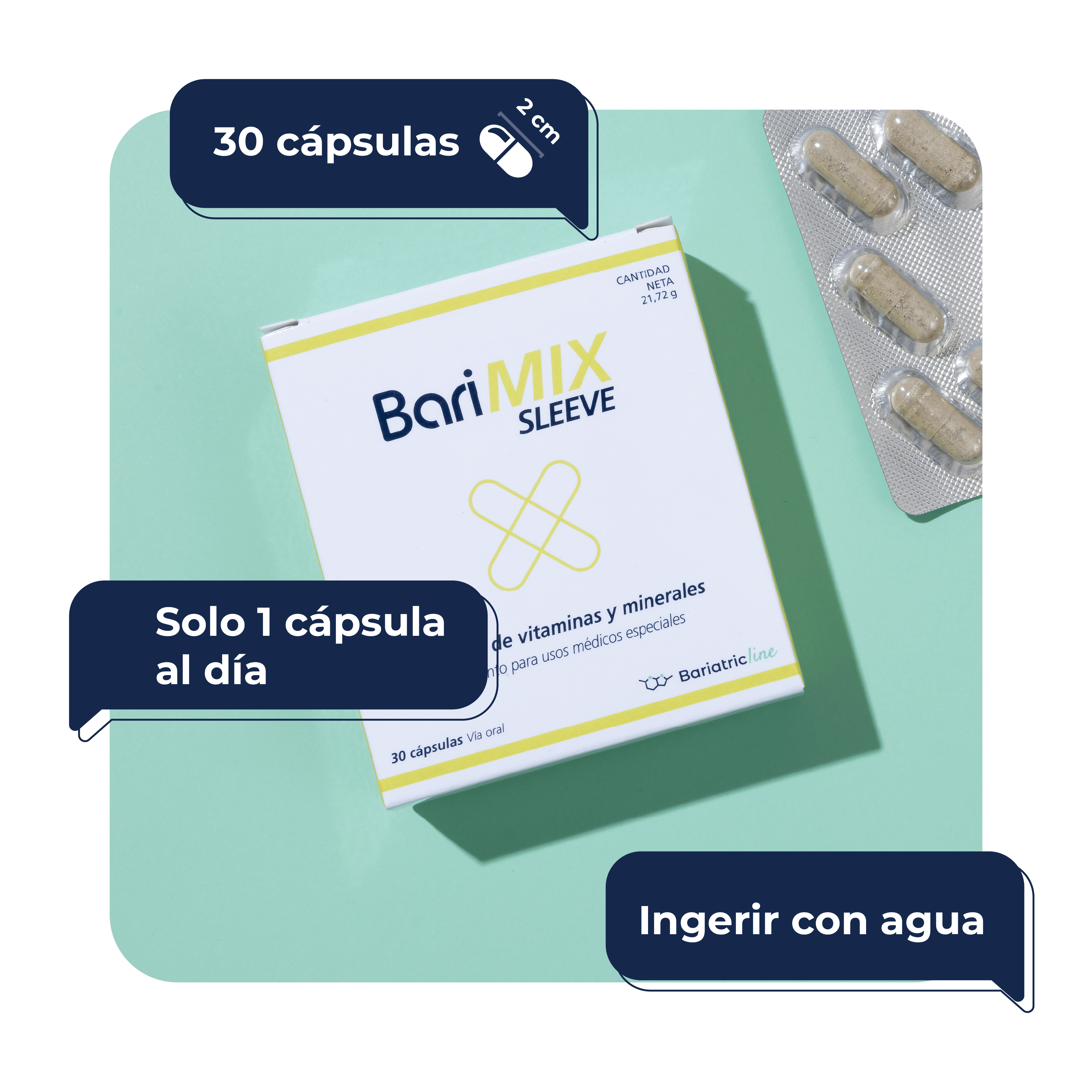 BARIMIX SLEEVE | 30 cápsulas